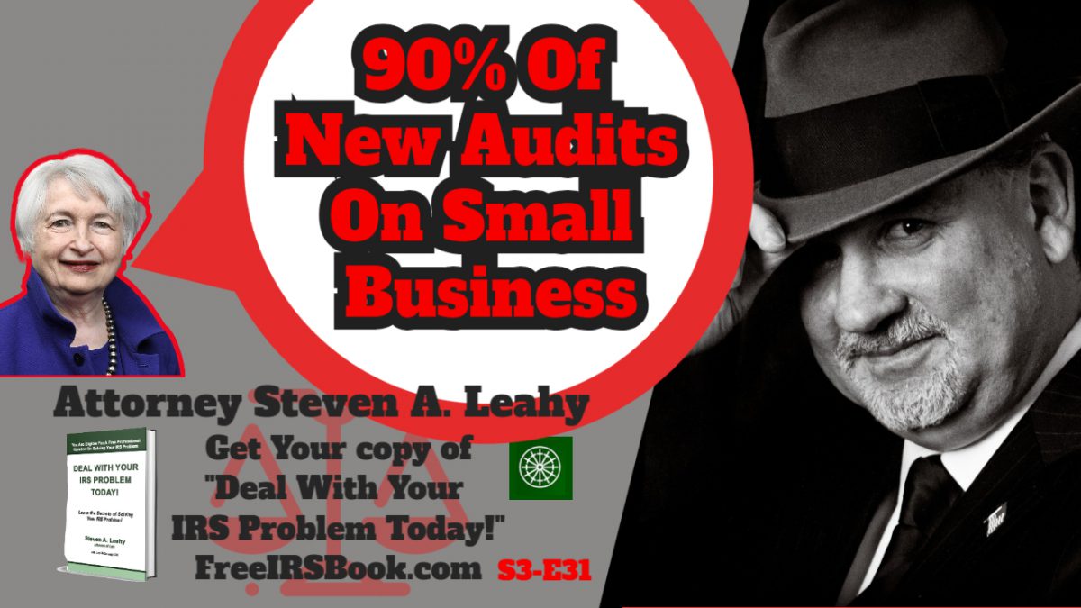Yellen: 90% Of New Audits On Small Business