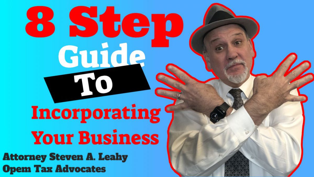 8 Step Guide To Incorporating Your Business